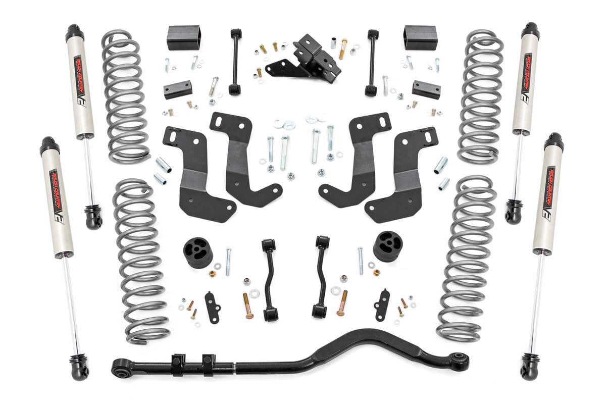 Fits Jeep Wrangler Unlimited (18-23) 3.5" Lift Kit; C/A Drop; Stage 1; V2; 66870