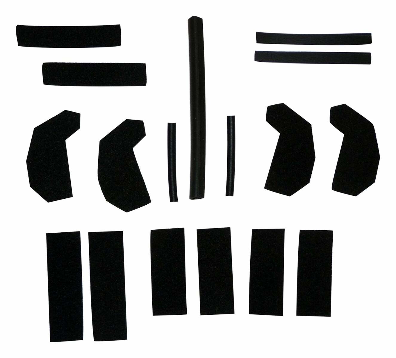 Crown Automotive 68026937AB - Foam Black Hard Top Seal Kit - Jeep Wrangler 2007-2018