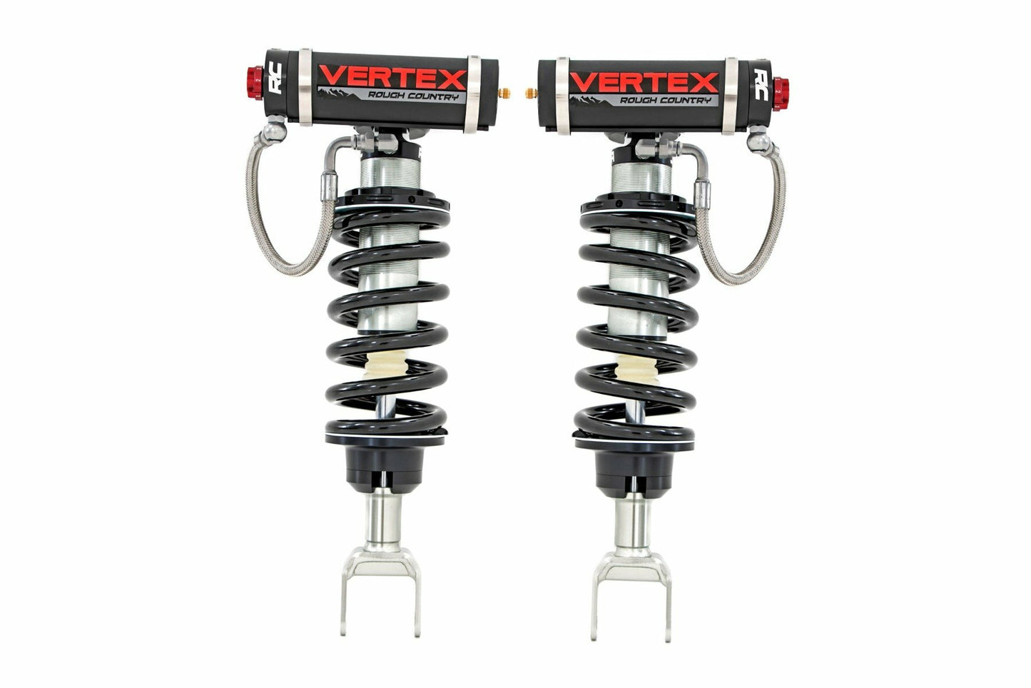 Fits Ram 1500 (19-25) Vertex 2.5 Remote Reservoir Leveling Coilovers; 2"; 689022