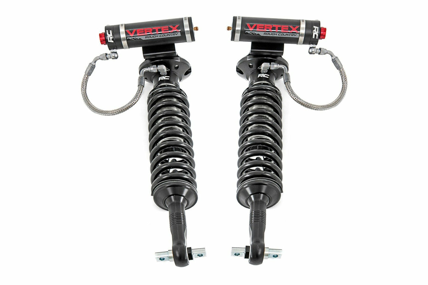 Fits Ford F-150 4WD (2014-24) Vertex 2.5 Adjustable Coilovers; Front; 3"; 689033