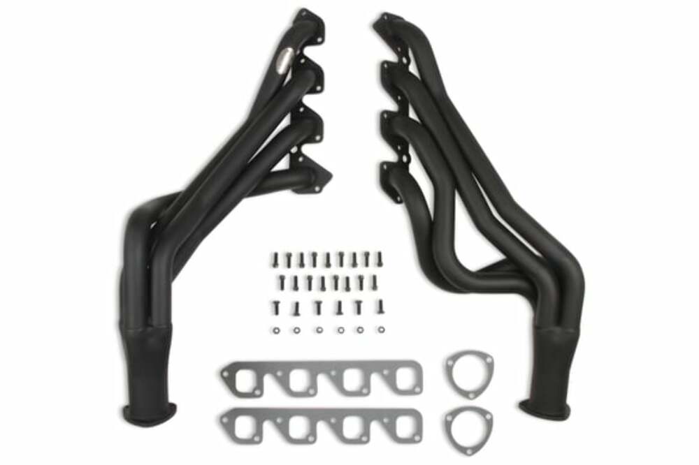 1971-1973 Ford Mustang Long Tube Headers Hooker Competition - Painted 6915HKR