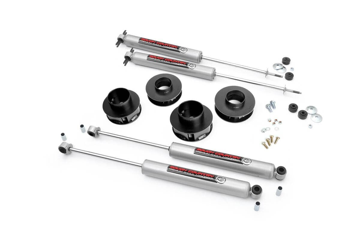 Fits Jeep Grand Cherokee WJ 2WD/4WD (1999-2004) 2 Inch Lift Kit; N3; 69530