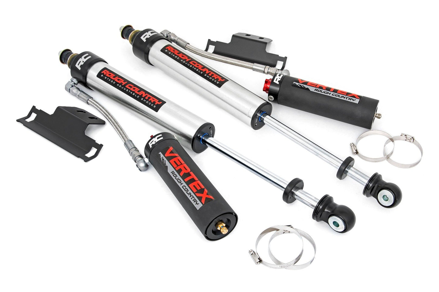 Fits Toyota Tacoma 2&4WD (2005-2023) Vertex 2.5 Adjustable Rear Shocks 3" 699010