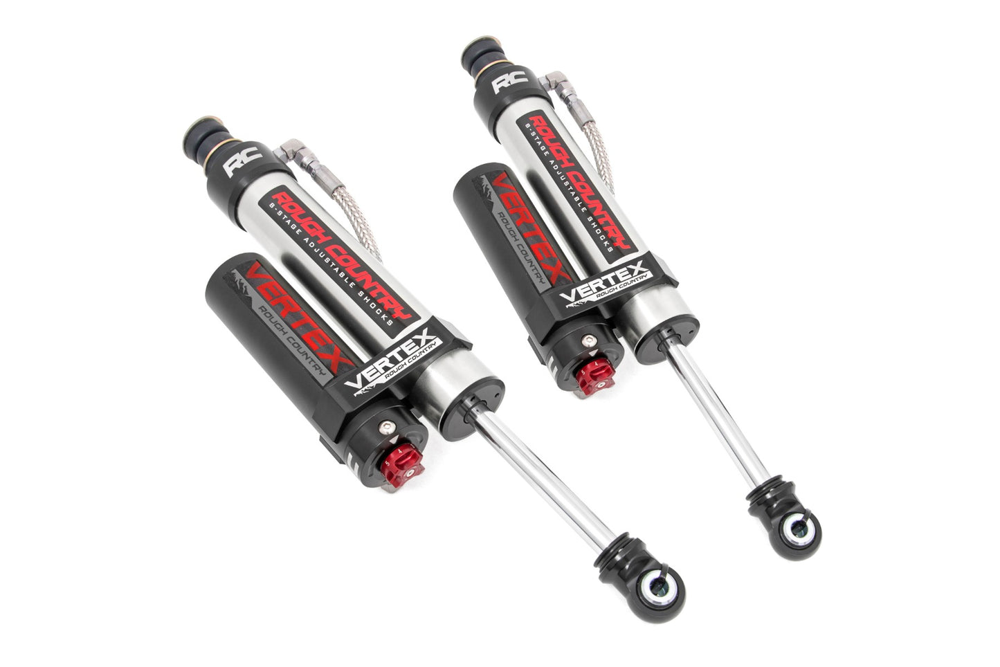 Fits Ram 1500 2WD/4WD (2019-2025) Vertex 2.5 Adjustable Rear Shocks; 2"; 699022