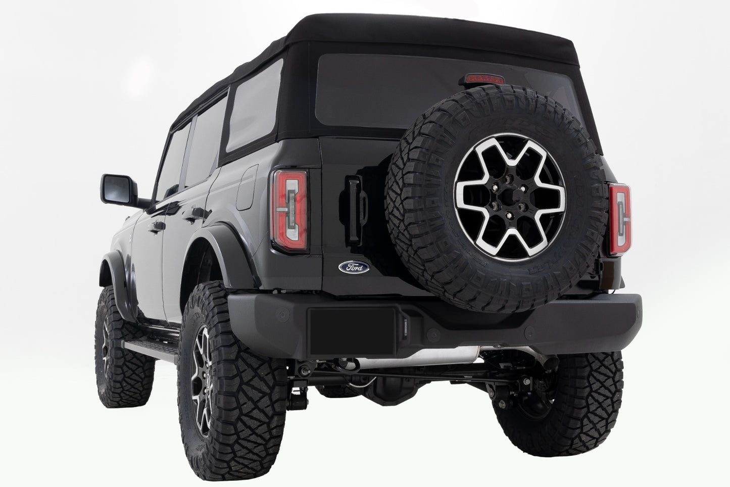 Fits Ford Bronco 4WD (2021-24) Vertex 2.5 Adjustable Coilovers; Rear; 2"; 699043