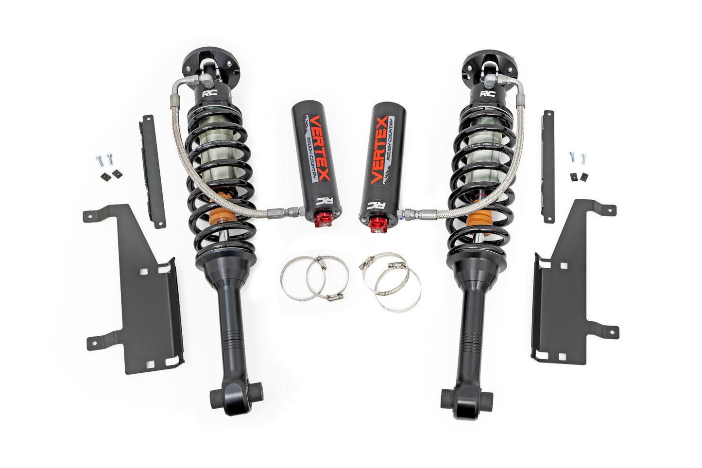 Fits Ford Bronco 4WD (2021-24) Vertex 2.5 Adjustable Coilovers; Rear; 7"; 699053