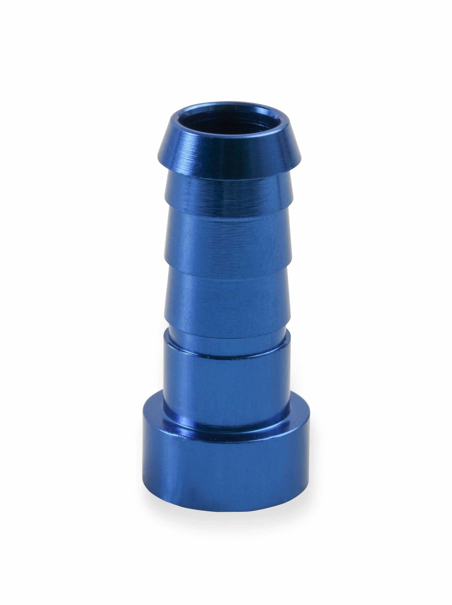 Earls Auto-Crimp Hose End - Straight - Size -8 - Blue - 700108ERL