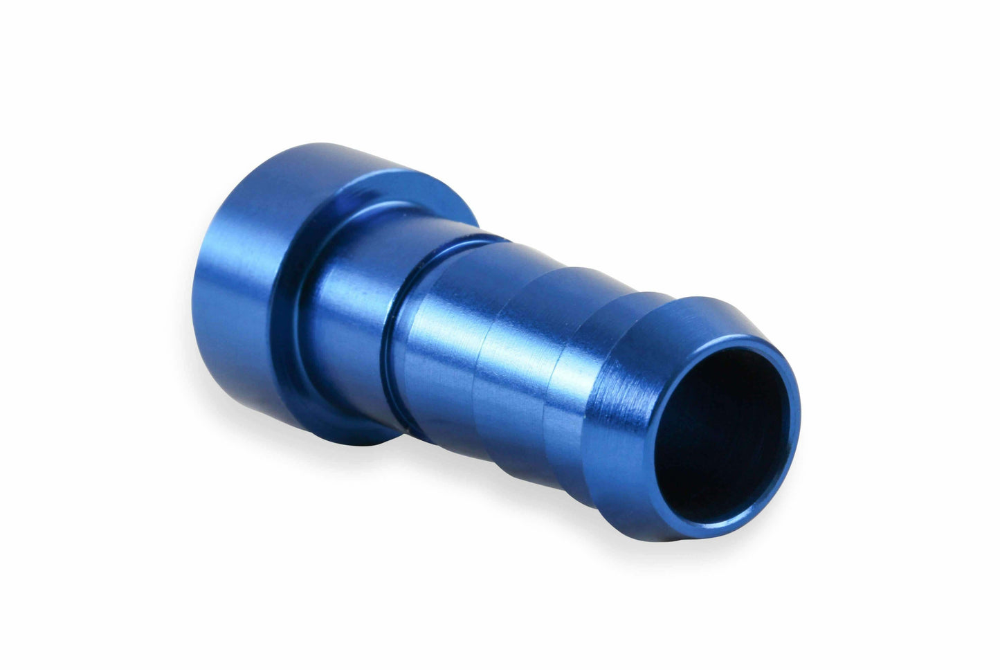 Earls Auto-Crimp Hose End - Straight - Size -8 - Blue - 700108ERL