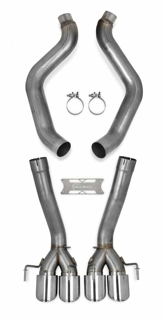 Fits 2005-2008 Chevrolet Corvette; Axle-Back Exhaust System - 70401314-RHKR