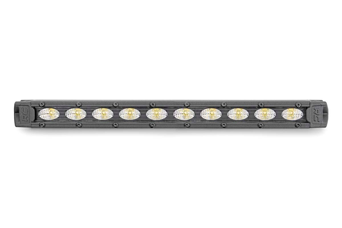 10 Inch Black Series LED Light Bar; Slim Line 70411ABL