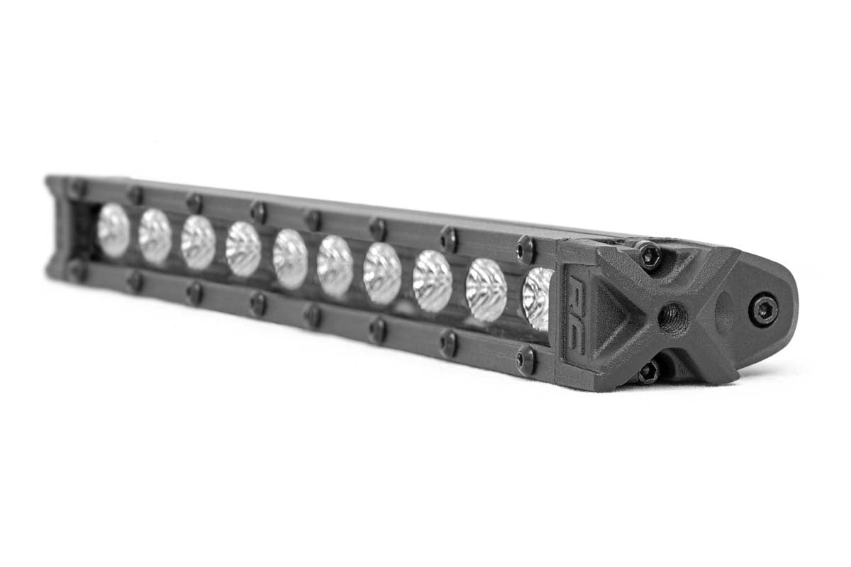 10 Inch Black Series LED Light Bar; Slim Line 70411ABL