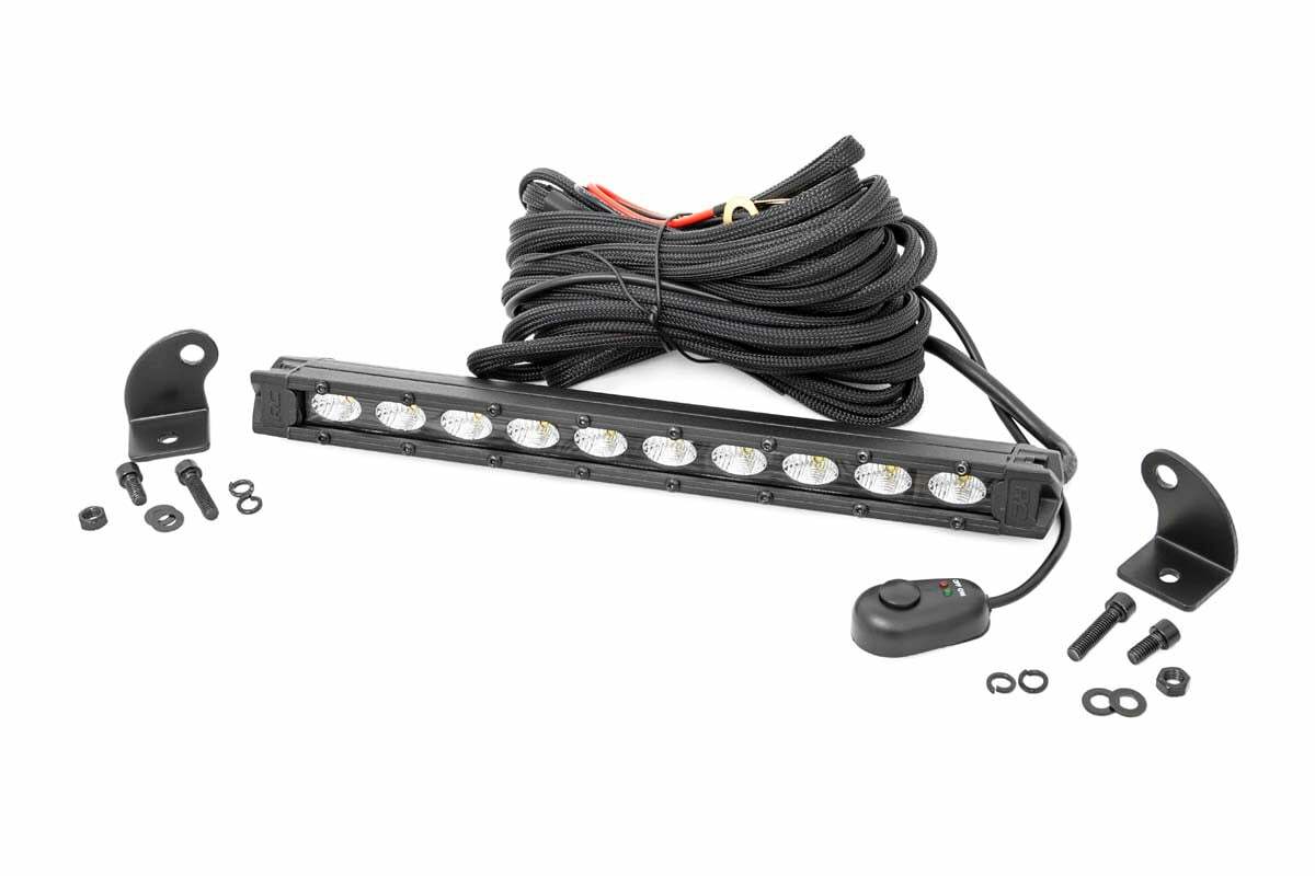 10 Inch Black Series LED Light Bar; Slim Line 70411ABL