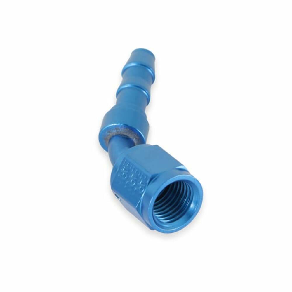 Earls Super Stock™ 45 Degree -4 Female to 1/4 Barb - 704645ERL