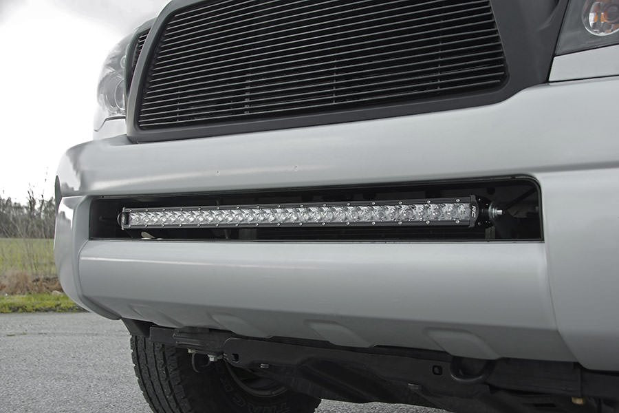 Fits Toyota Tacoma 2WD/4WD (2005-2015) LED Light Mount; Lower Grill; 30"; 70542