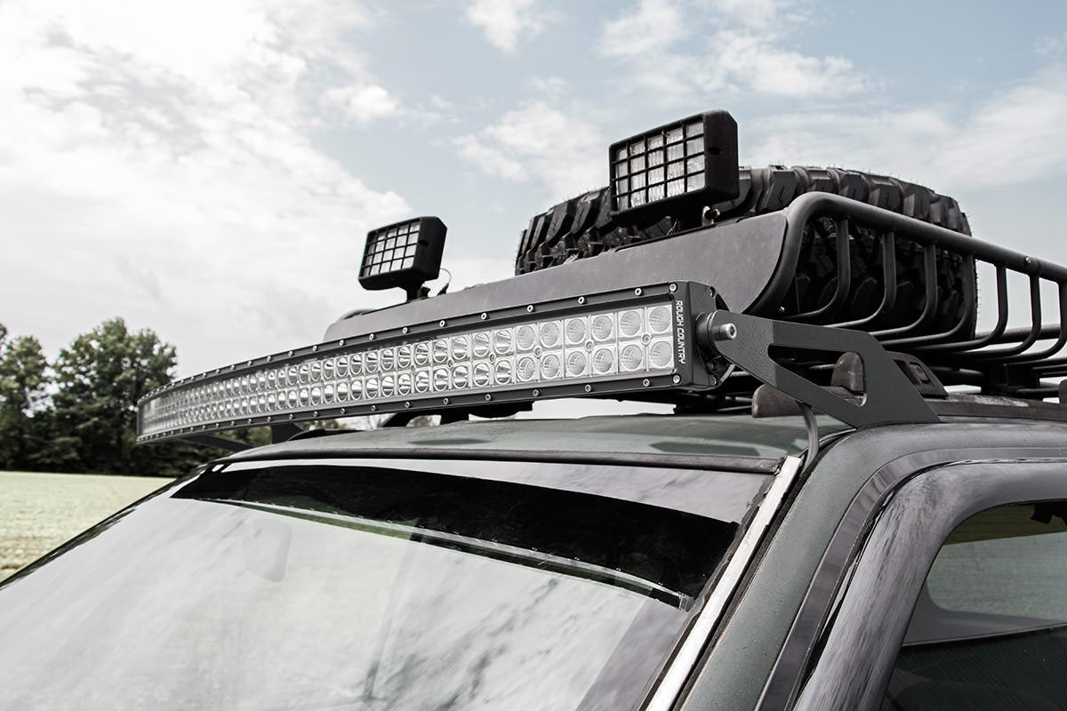 Fits Jeep Grand Cherokee ZJ(93-98) LED Light Mount Upper Windshield 50" 70567