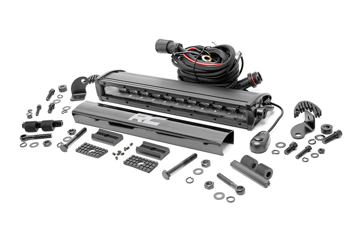 12 Inch Black Series LED Light Bar; Single Row 70712BL
