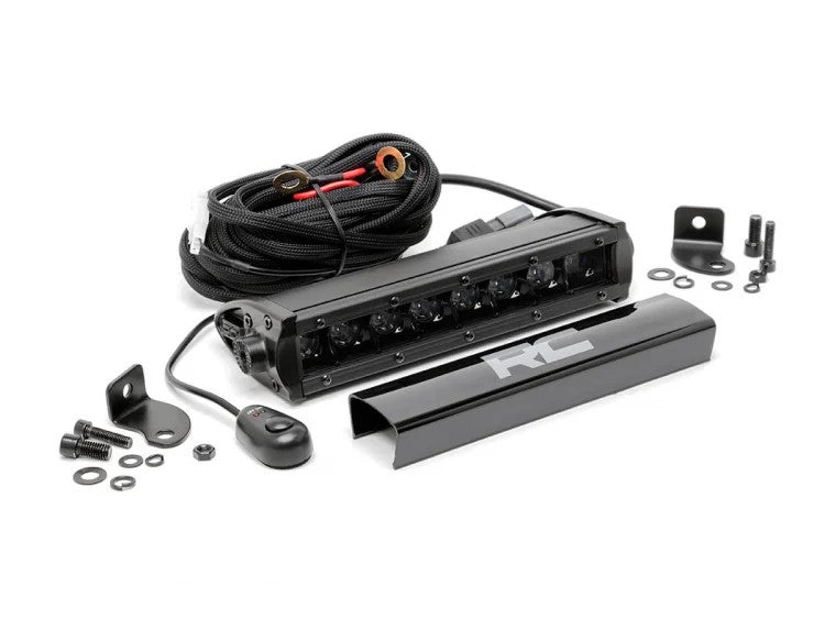 8 Inch Black Series LED Light Bar; Single Row 70718BL