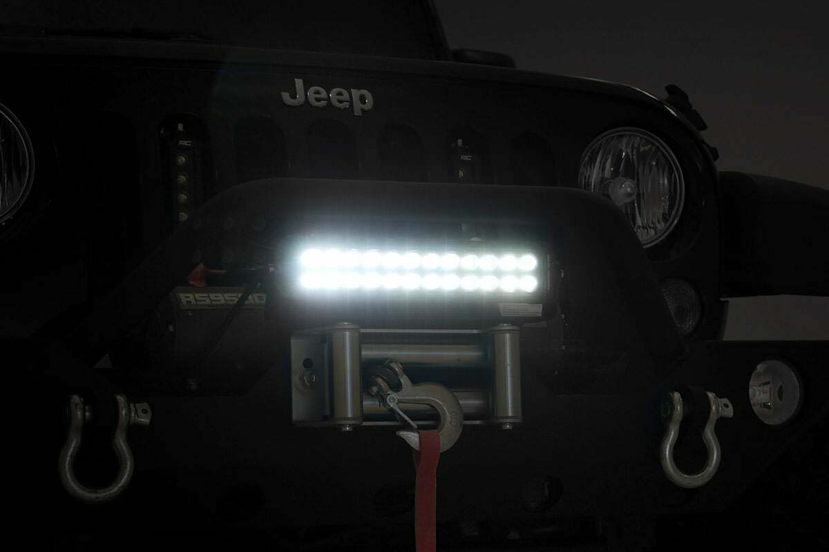 12 Inch Black Series LED Light Bar; Dual Row 70912BL