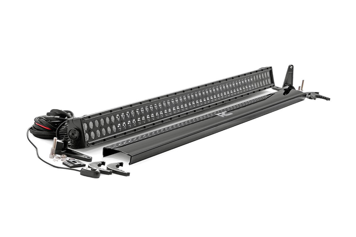 50 Inch Black Series LED Light Bar; Dual Row 70950BL