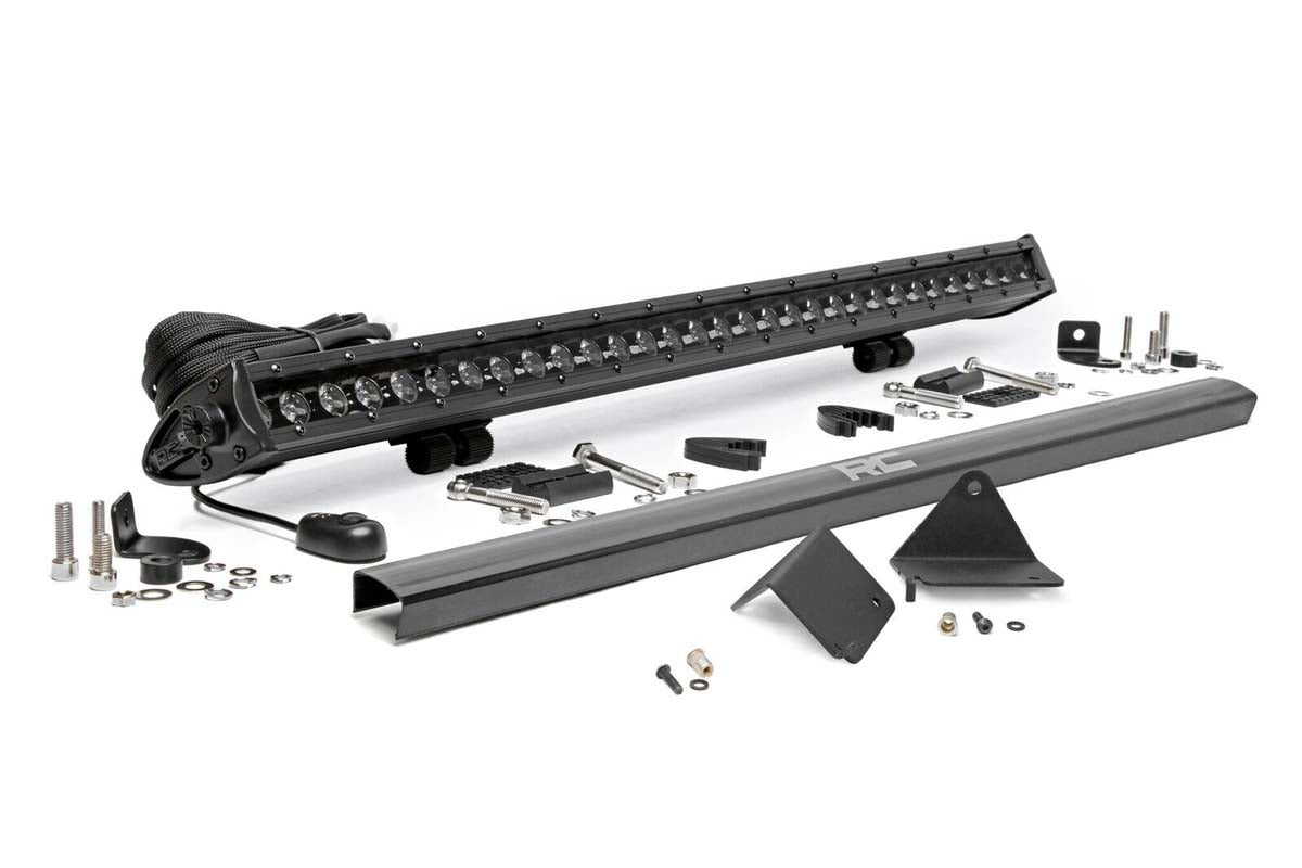 Fits Can-Am Defender HD 5/8/9/10 LED Light Under Bed 30" Black Single Row 71016