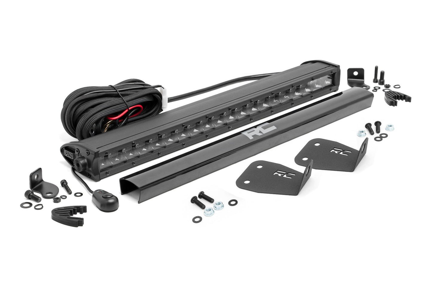 Fits Ford Bronco Sport(21-24) LED Light Bumper Mount 20" Black Single Row 71036