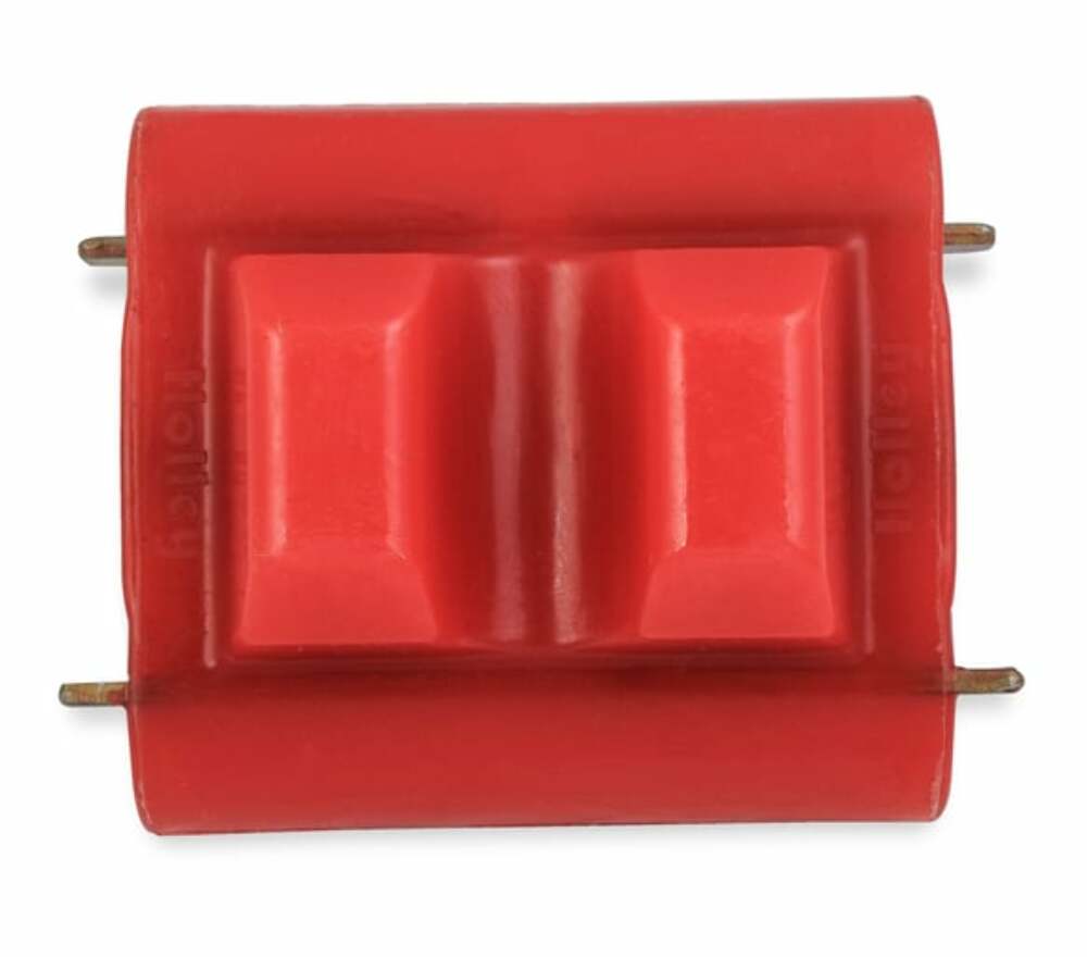 Fits 1975-1986 Chevrolet C10 Polyurethane Engine mount Insert -Red 71221015HKR