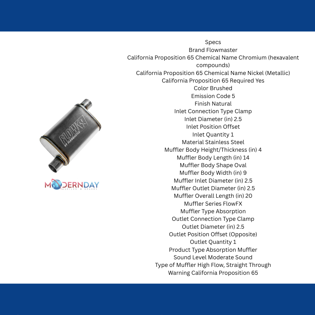 Flowmaster FlowFX Muffler 71236