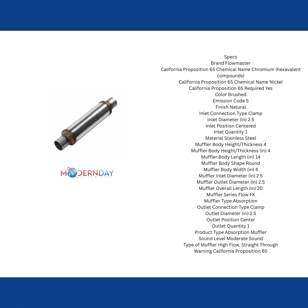 Flowmaster FlowFX Muffler 71416