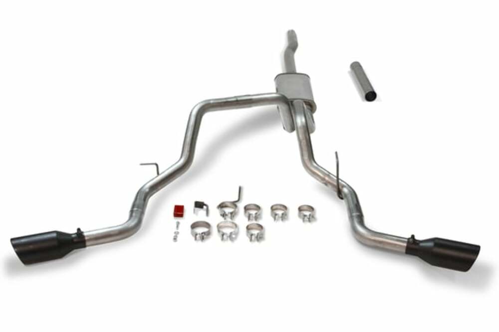 2004-2008 Ford F-150 Exhaust System Cat-Back Stainless Steel 717868