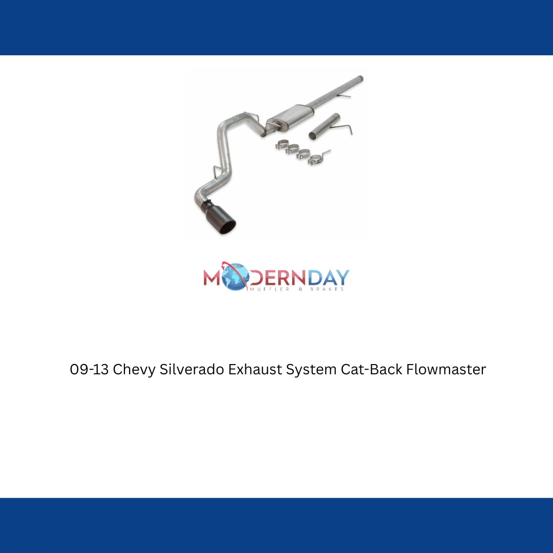 09-13 Chevy Silverado Exhaust System Cat-Back Flowmaster 717874