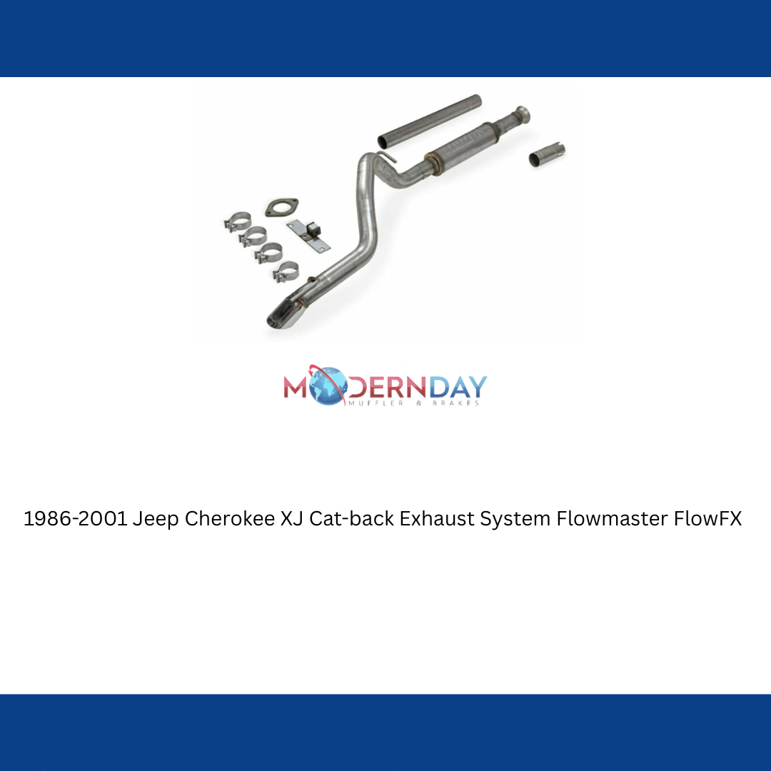 1986-2001 Jeep Cherokee XJ Cat-back Exhaust System Flowmaster FlowFX 717892