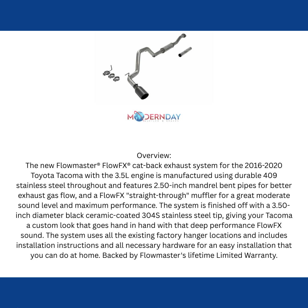 Flowmaster FlowFX Cat-Back Exhaust System - 717944