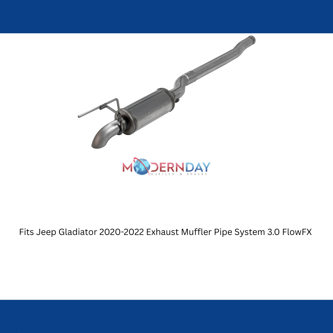 Fits Jeep Gladiator 2020-2022 Exhaust Muffler Pipe System 3.0 FlowFX 717969