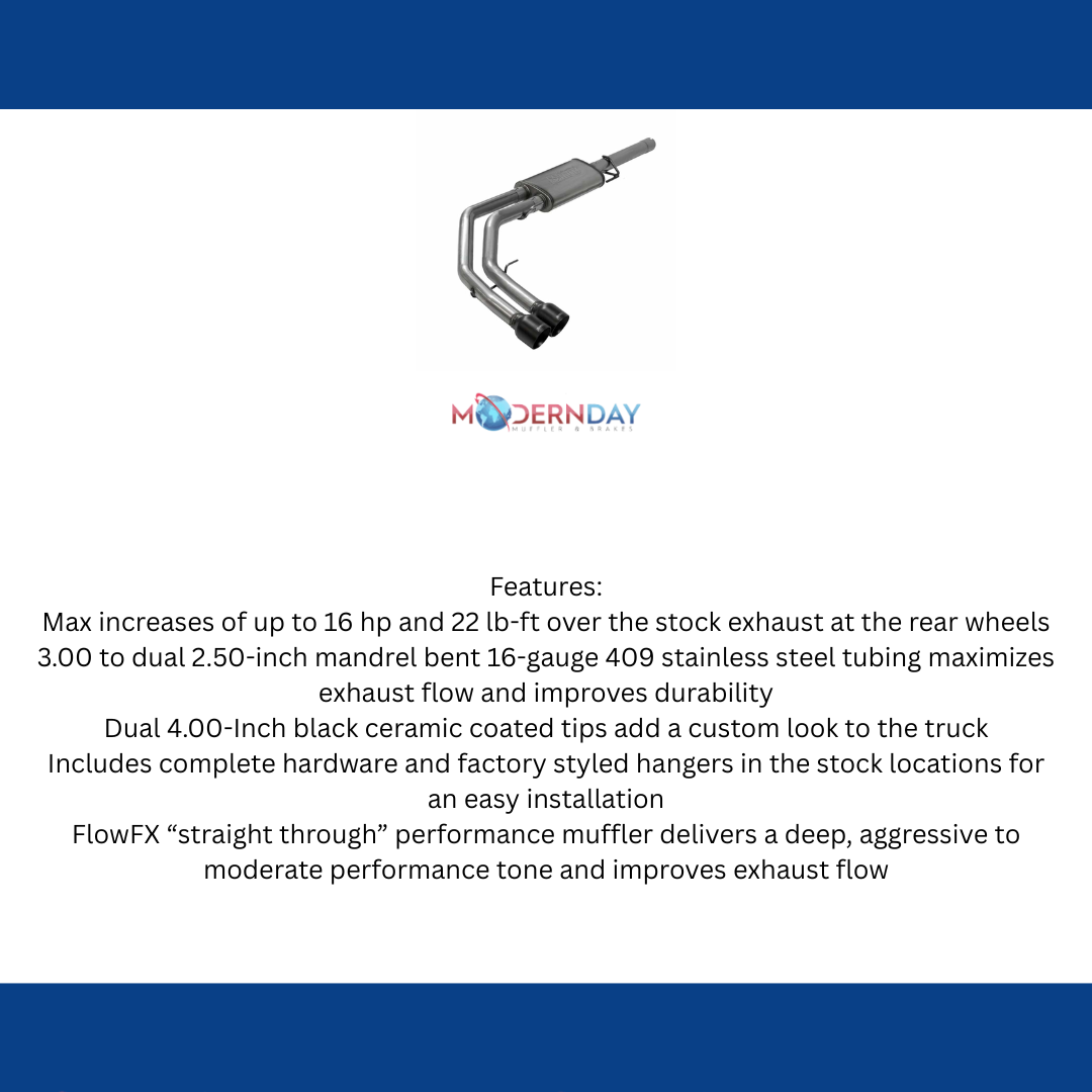 Fits 2009-2022 Dodge Ram 1500 4.7L/5.7L, Flowfx Exhaust System-717993