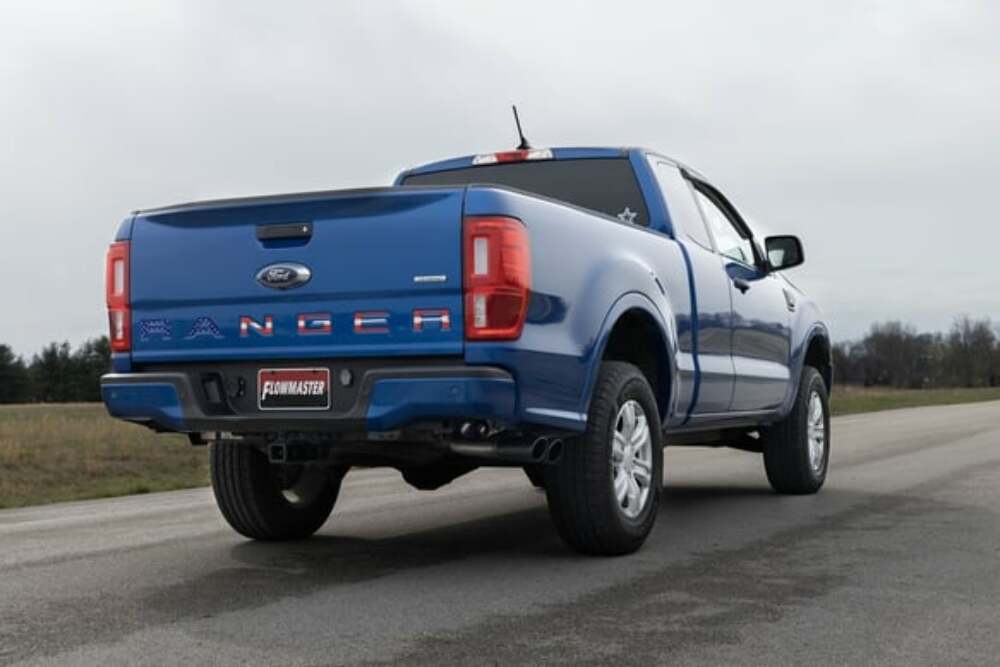 Fits 2019-2023 Ford Ranger 2.3L, Dual Exit; Exhaust System; Flowmaster-717997