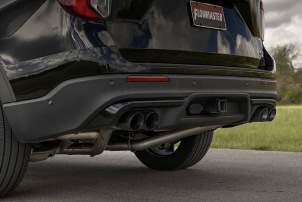 Fits 2020-23 Ford Explorer 3L, Dual Rear Exit; Exhaust System; Flowmaster-717999