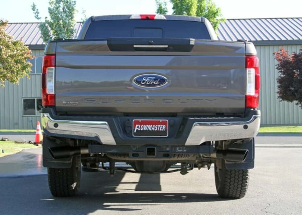 Fits 2017-2023 Ford F-250 Super Duty; Cat-Back Exhaust System - 718100