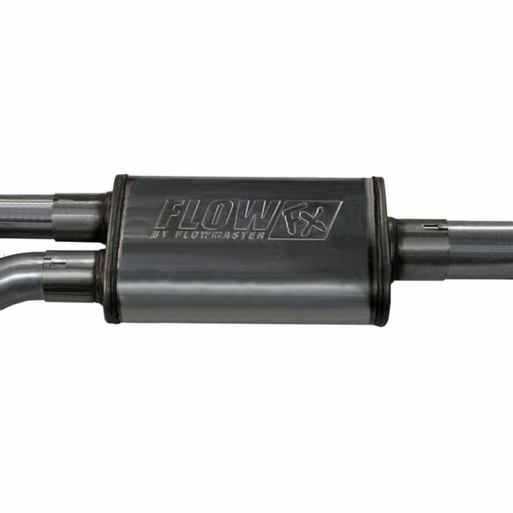 Fits 2017-2023 Nissan Titan 5.6L, Dual Same Side Out Exit, Exhaust System-718105