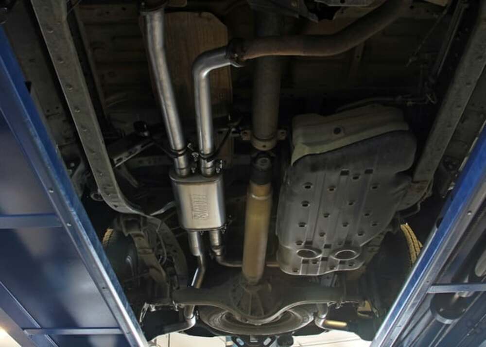 Fits 2007-2009 Toyota Tundra 5.7L V8 Dual Side Exit Flowfx Exhaust System-718106