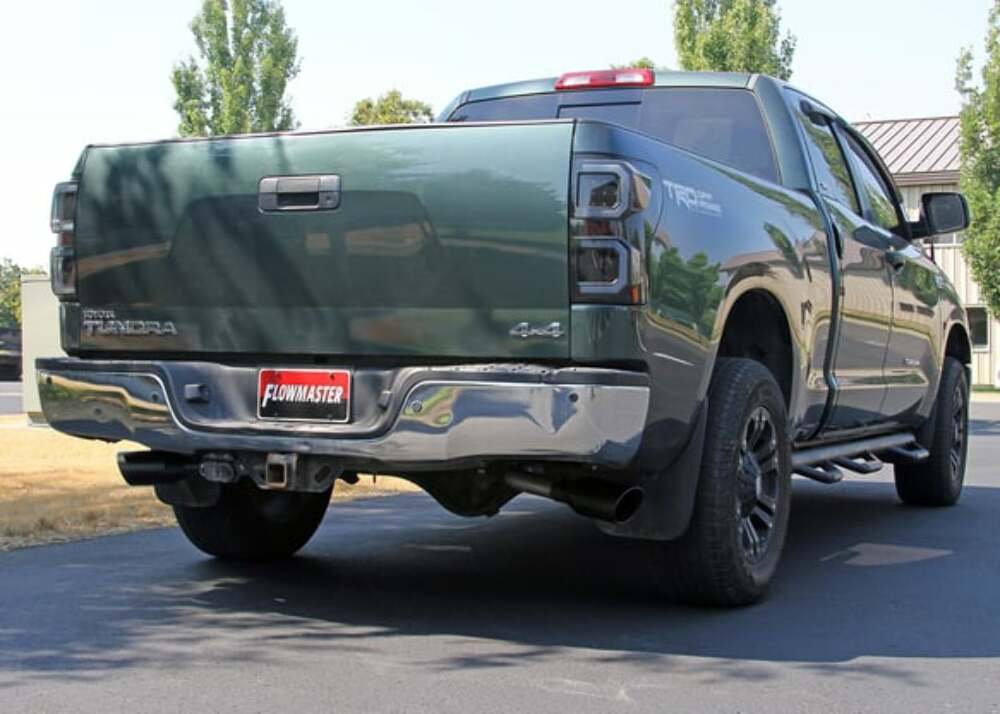 Fits 2007-2009 Toyota Tundra 5.7L V8 Dual Side Exit Flowfx Exhaust System-718106