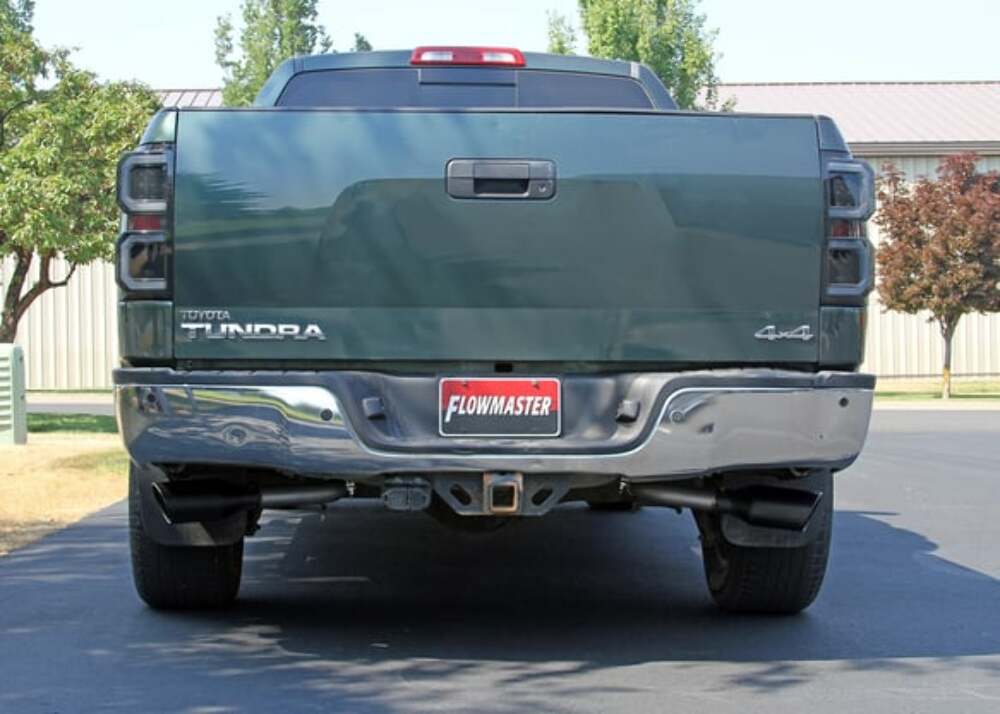 Fits 2007-2009 Toyota Tundra 5.7L V8 Dual Side Exit Flowfx Exhaust System-718106