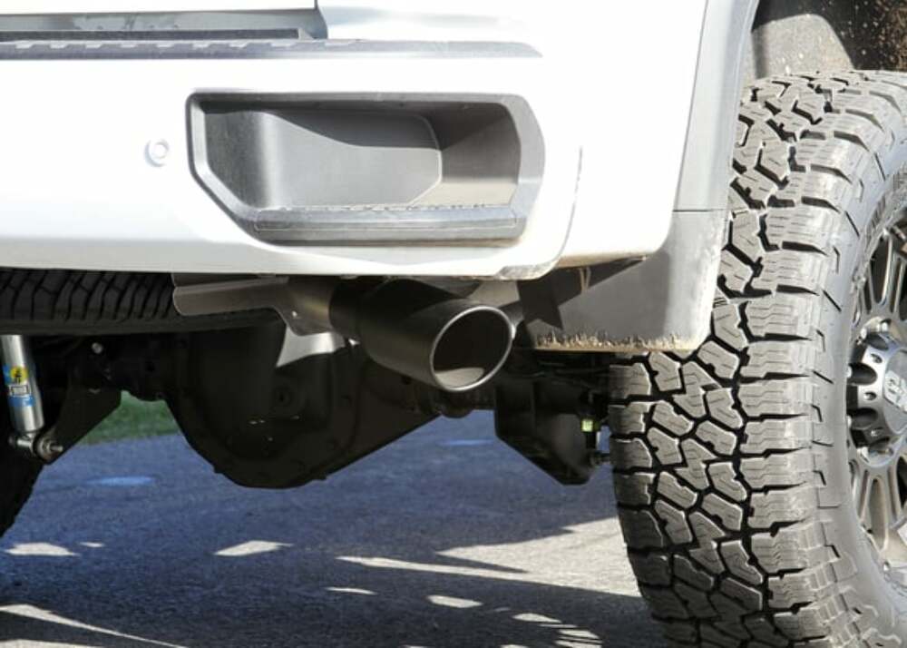 Fits 2020-22 Gm 2500Hd 6.6L Gas, Cat-Back, Dual Side Exit, Exhaust System-718111