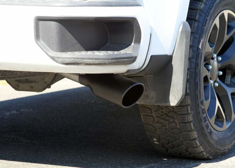 Fits 2019-2023 GM 1500 2.7L Dual Side Exit, Exhaust System 718114
