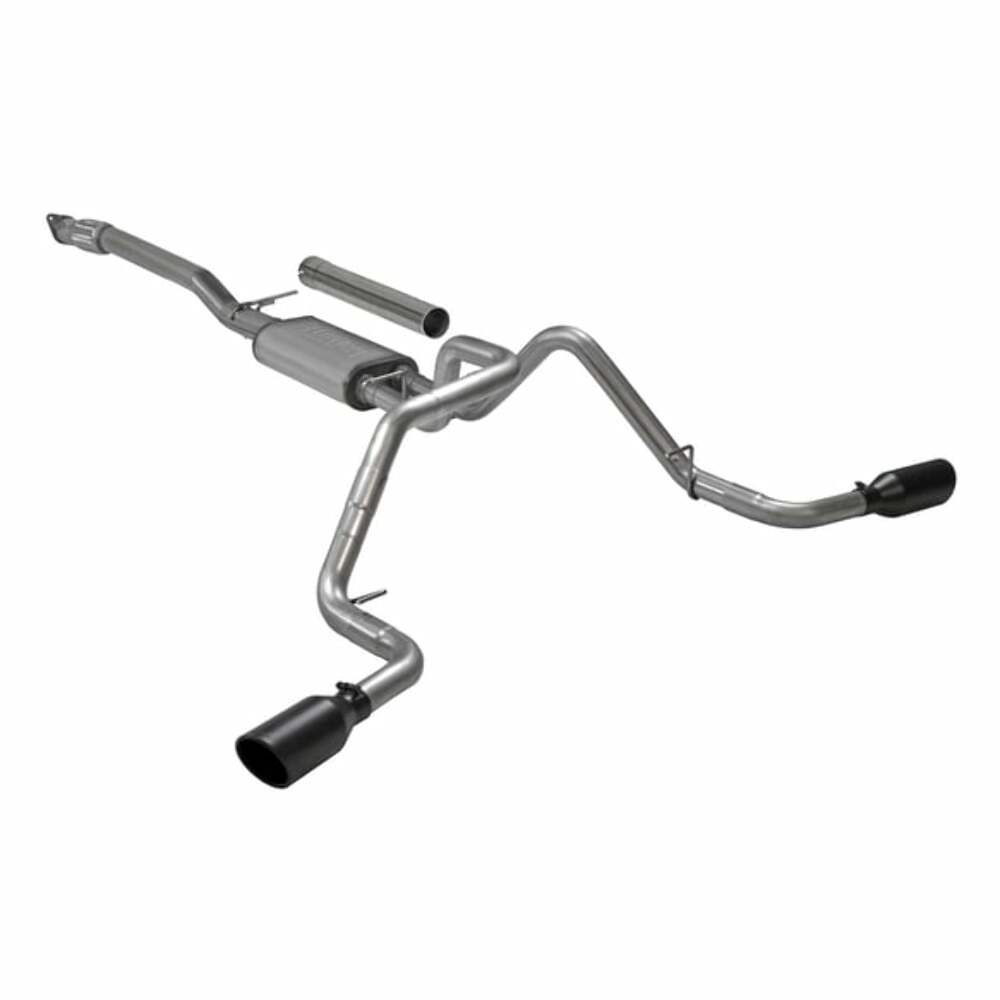 Fits 2019-2023 GM 1500 2.7L Dual Side Exit, Exhaust System 718114
