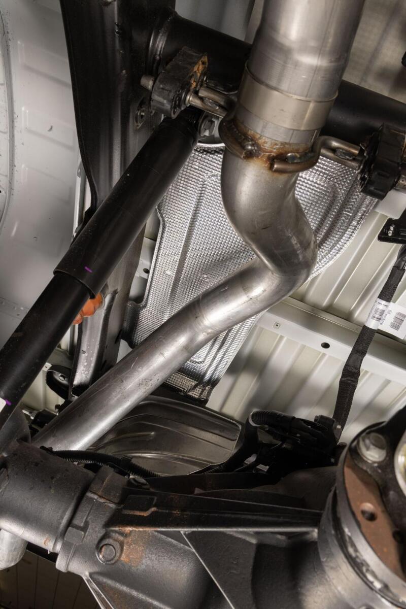 Fits 20-26 GM 2500HD/3500HD 6.6L Gas Eng FFX Direct Fit Muffler Exhaust System,