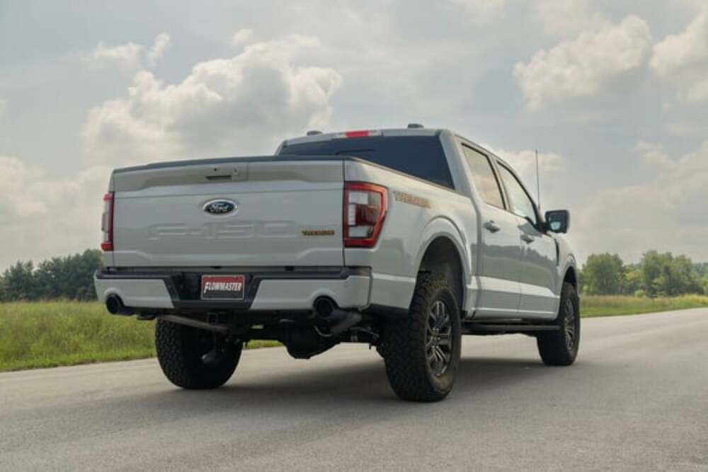 Fits 2021-2024 Ford F-150 2.7/3.5/5L Flowmaster Cat-Back Exhaust System 718170