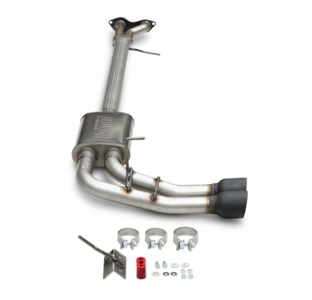 Fits 1996-1999 GM 1500 w/5.7L, Cat-Back, dual out same side exit, exhaust 718188