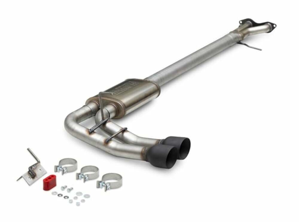 Fits 1996-1999 GM 1500 w/5.7L, Cat-Back, dual out same side exit, exhaust 718188