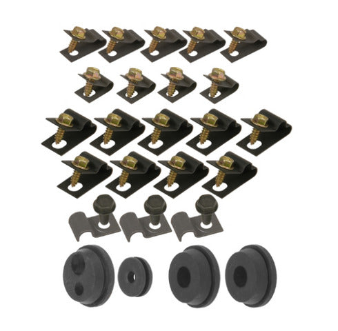 Fits 71-73 Mustang; 8 cylinder, Disc; Clip Kit-71Z-BF8DC