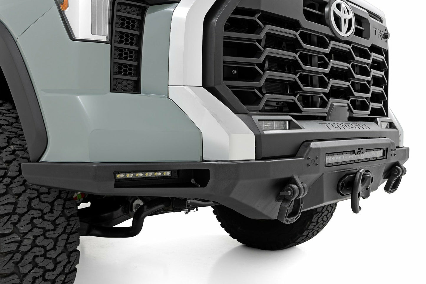 Fits Toyota Tundra 2WD/4WD (2022-2024) Hybrid Front Bumper; 72005